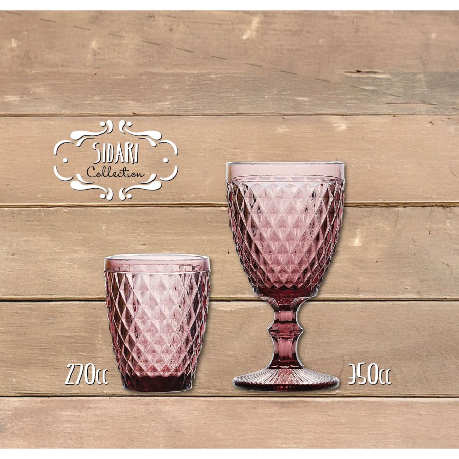 Vinglas La Mediterr�nea Sidari Bl� Glas 350 ml (36 Enheder) #4