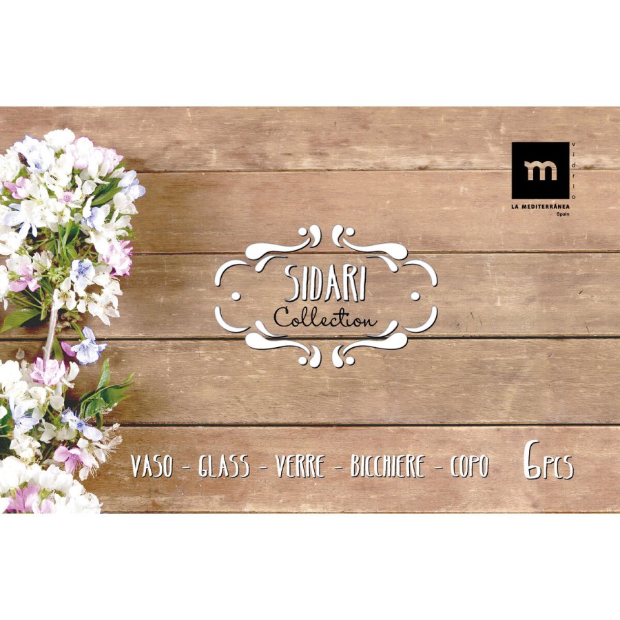 Glas La Mediterr�nea Sidari Lilla Glas 270 ml (48 enheder) #5