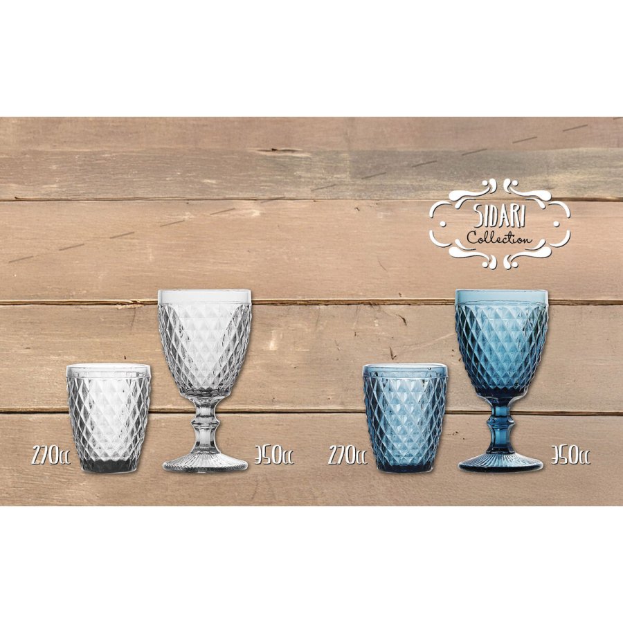 Glas La Mediterr�nea Sidari Lilla Glas 270 ml (48 enheder) #7