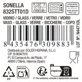 Glas La Mediterr�nea Sonella Gennemsigtig Glas 270 ml (48 enheder) #4