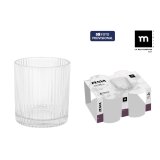 Glass�t La Mediterr�nea Zenya Gennemsigtig Glas 340 ml 4 Dele (6 enheder) #2