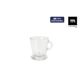 Dele kaffekops�t La Mediterr�nea Arlet Gennemsigtig Glas 3 Dele (12 enheder) #2