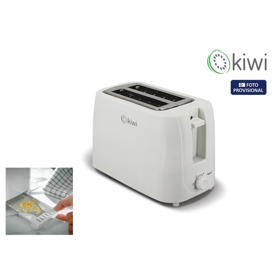 Br�drister Kiwi Kiwi Hvid S�lvfarvet 750 W 6 enheder #2