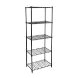 Hylder MobleKit Sort Metal 56 x 35 x 158 cm (2 enheder) #3