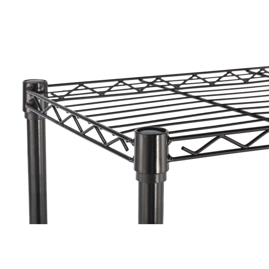 Hylder MobleKit Sort Metal 56 x 35 x 158 cm (2 enheder) #5