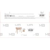 Natbord MobleKit Brun 40 x 30 x 47 cm Tr MDF (4 enheder) #5