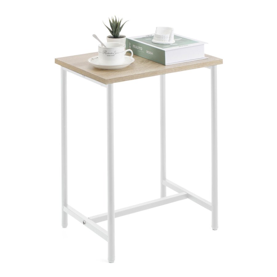 Sofabord MobleKit Hvid Brun 40 x 30 x 50 cm Metal Tr� MDF (4 enheder) #4