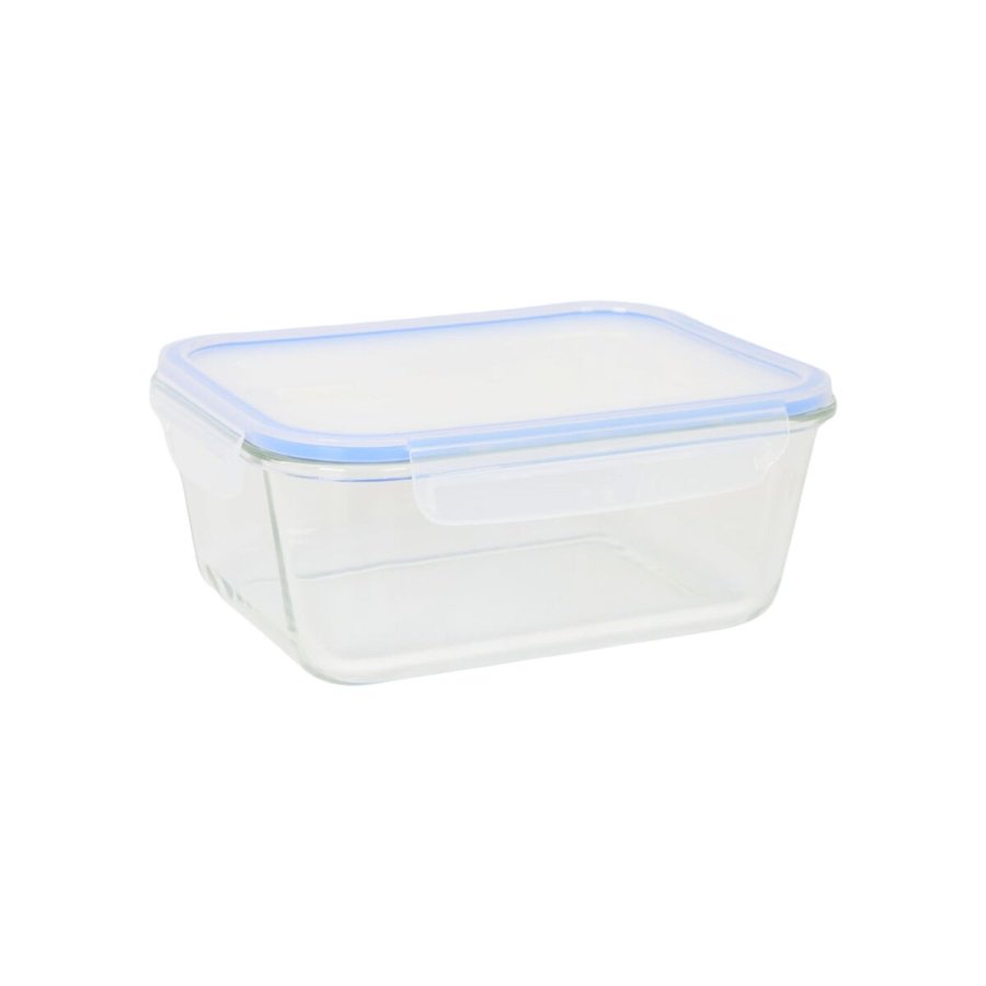 Madkasse Quttin Bl� Gennemsigtig Rektangul�r 1,8 L (6 enheder) #5