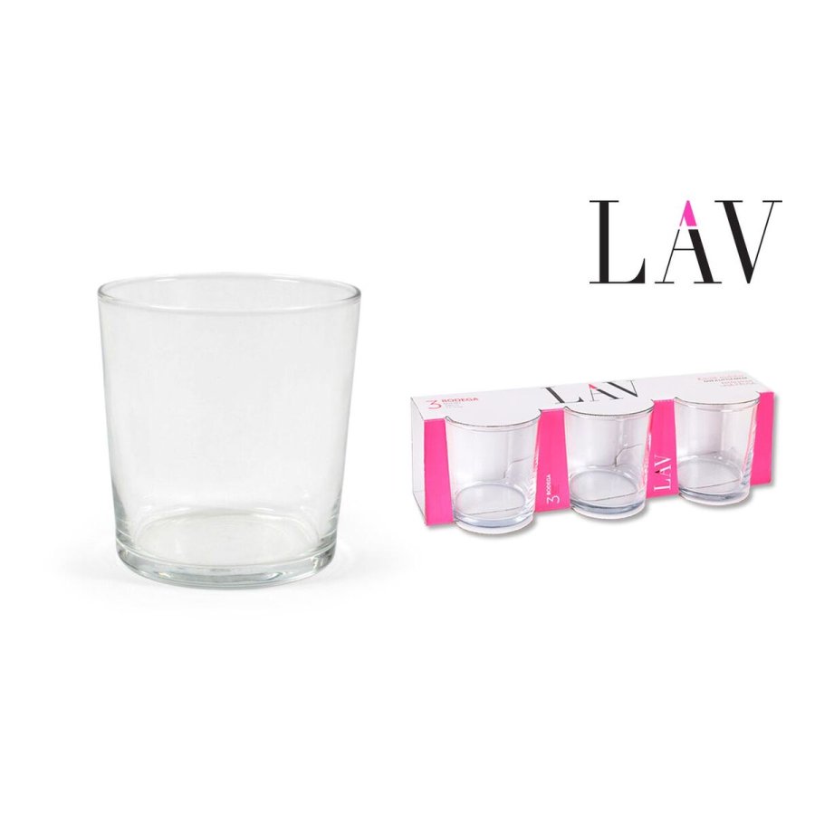 Glass�t LAV Gennemsigtig Glas 340 ml 3 Dele (16 enheder) #2