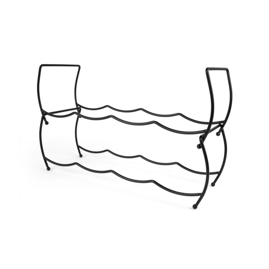 Flaskereol Confortime Sort 43 x 15 x 28 cm (8 enheder) #4