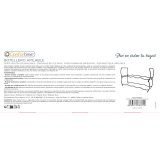 Flaskereol Confortime Sort 43 x 15 x 28 cm (8 enheder) #6