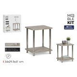 Sofabord MobleKit Brun S�lvfarvet 34 x 29,5 x 41 cm (4 enheder) #2