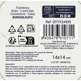 Madkasse Quttin Textury Gennemsigtig Borosilikatglas 500 ml (12 enheder) #4