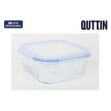 Madkasse Quttin Textury Gennemsigtig Borosilikatglas 750 ml (6 enheder) #3