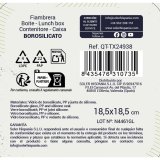 Madkasse Quttin Textury Gennemsigtig Borosilikatglas 1,1 L (6 enheder) #4