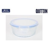 Madkasse Quttin Textury Gennemsigtig Borosilikatglas 900 ml (6 enheder) #3