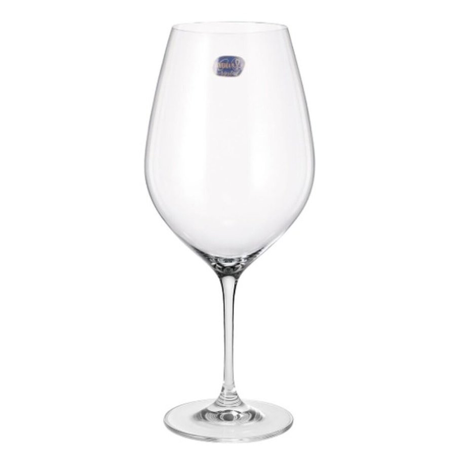 S�t med glas Bohemia Crystal Magna xxl Gennemsigtig Glas 1 L 6 Dele (4 enheder) #3