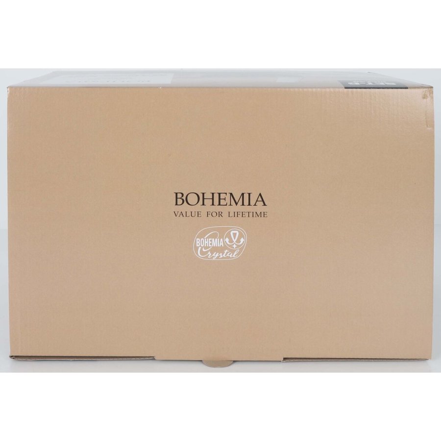 S�t med glas Bohemia Crystal Magna xxl Gennemsigtig Glas 1 L 6 Dele (4 enheder) #7