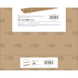 Hylder MobleKit Hvid Brun Tr� Metal 80 x 30 x 71,2 cm (2 enheder) #5