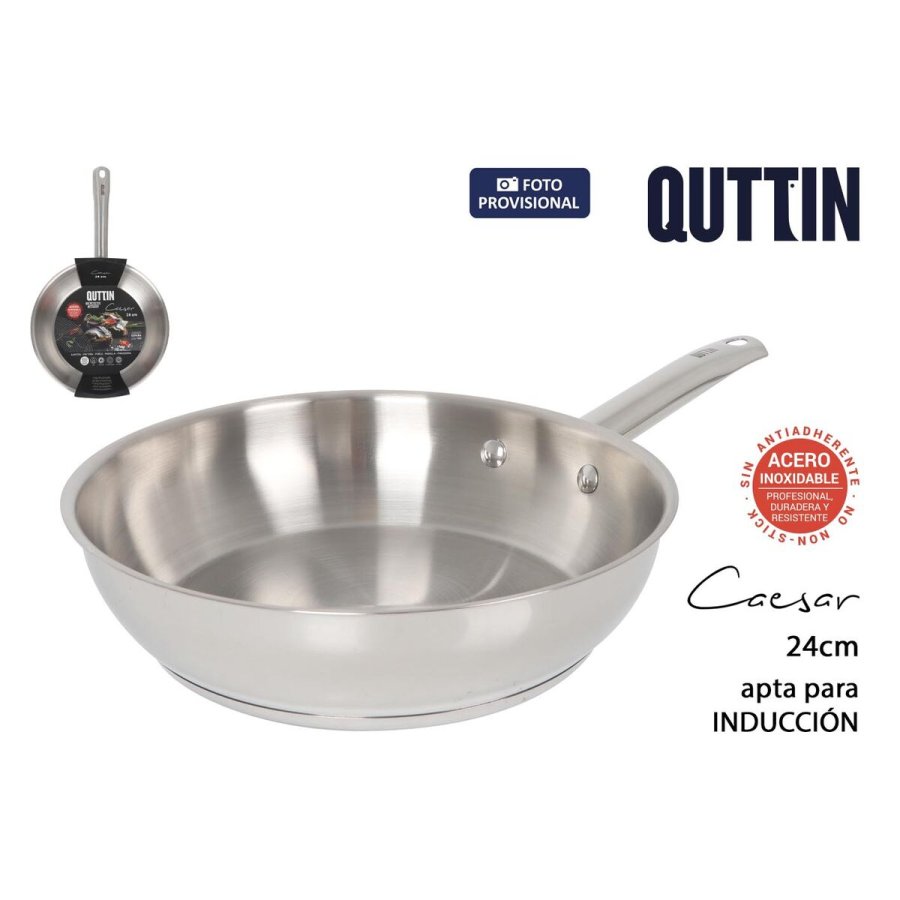 Stegepande Quttin CAESAR S�lvfarvet St�l � 24 cm (4 enheder) #2