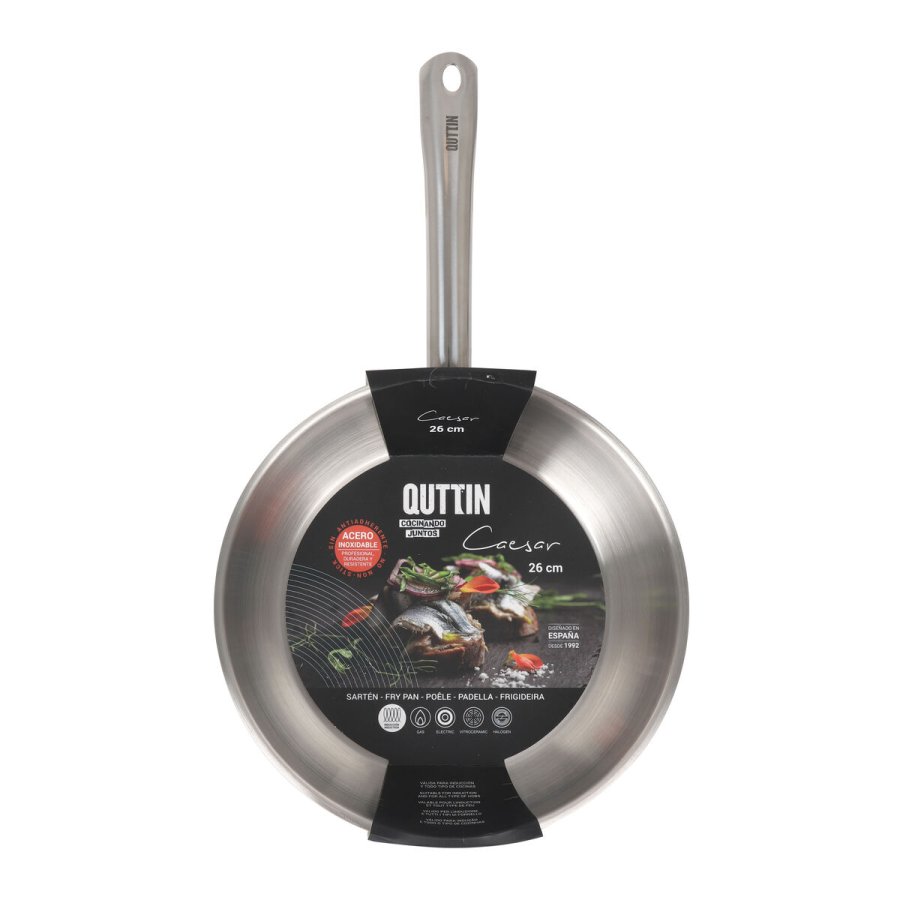 Stegepande Quttin CAESAR S�lvfarvet St�l � 26 cm (4 enheder) #3
