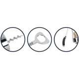 Proptr�kker Quttin Zink Legering 19 x 5,6 x 3,8 cm S�lvfarvet (24 enheder) #3