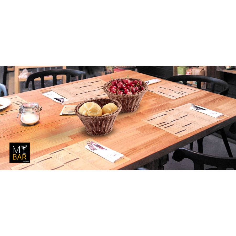 Br�dkurv My Bar RATTAN polypropylen 18 x 11,5 x 9,5 cm (12 enheder) #3