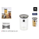 Blik La Mediterr�nea Gennemsigtig S�lvfarvet 950 ml (12 enheder) #2