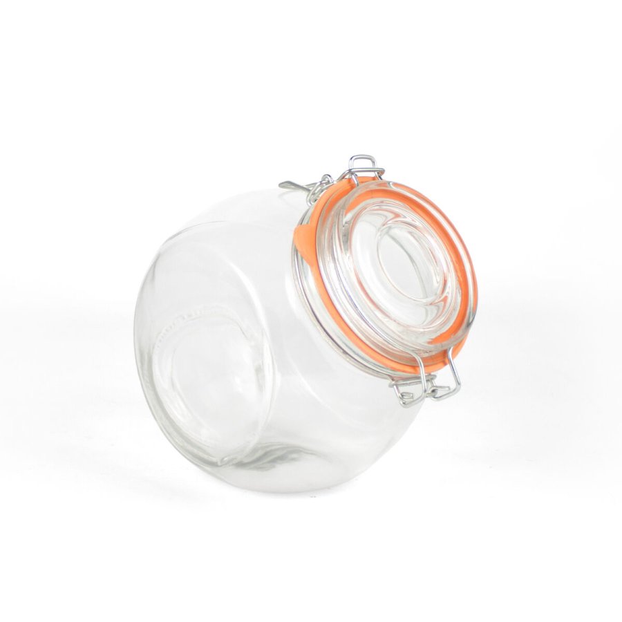 Beholder La Mediterr�nea Orange Gennemsigtig 1 L (12 enheder) #3