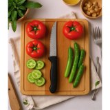 Knivs�t Cuyfor Sort S�lvfarvet Rustfrit st�l polypropylen 6 Dele (24 enheder) #6