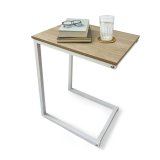 Sofabord MobleKit Hvid Brun 40 x 30 x 60 cm Tr� Metal (3 enheder) #4