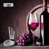 Sk�nkeprop Quttin Sort Gennemsigtig Plastik 9,3 X 3,2 CM (24 enheder) #4