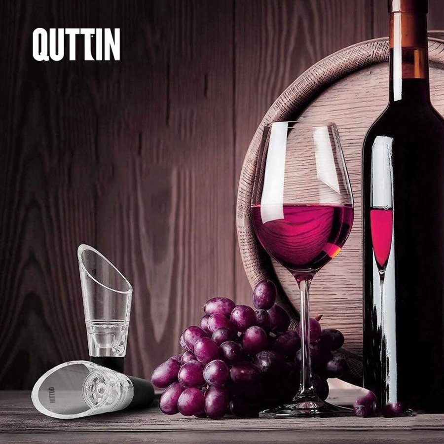 Sk�nkeprop Quttin Sort Gennemsigtig Plastik 9,3 X 3,2 CM (24 enheder) #4