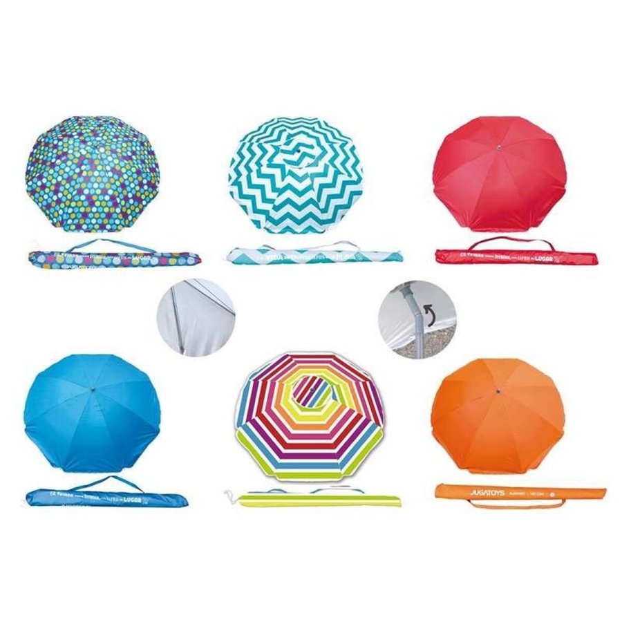 Sennik  200 cm Oxford UV-beskyttelse 8 Stnger Aluminium #1