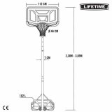 Basketballkurv Colorbaby #2