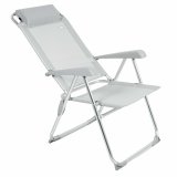 Polstrede Campingstol Aktive Indstillelig Gr 44 x 55 x 101 cm #3