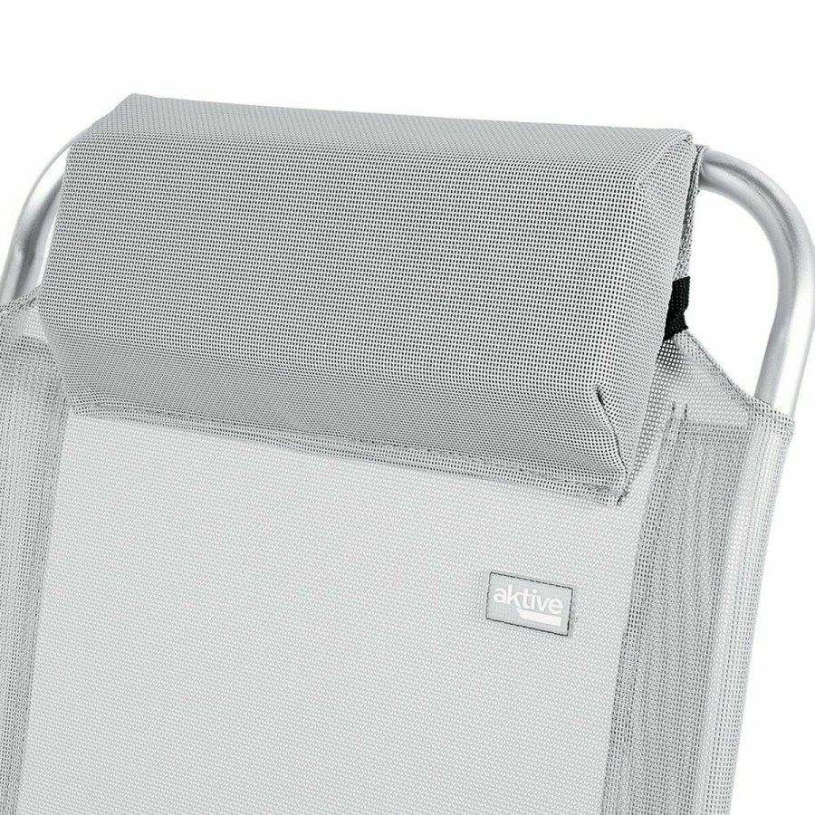Polstrede Campingstol Aktive Indstillelig Gr 44 x 55 x 101 cm #4