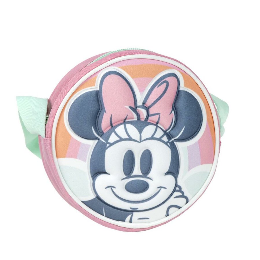 Skuldertaske Minnie Mouse 13 x 13 x 4 cm B�rns #1