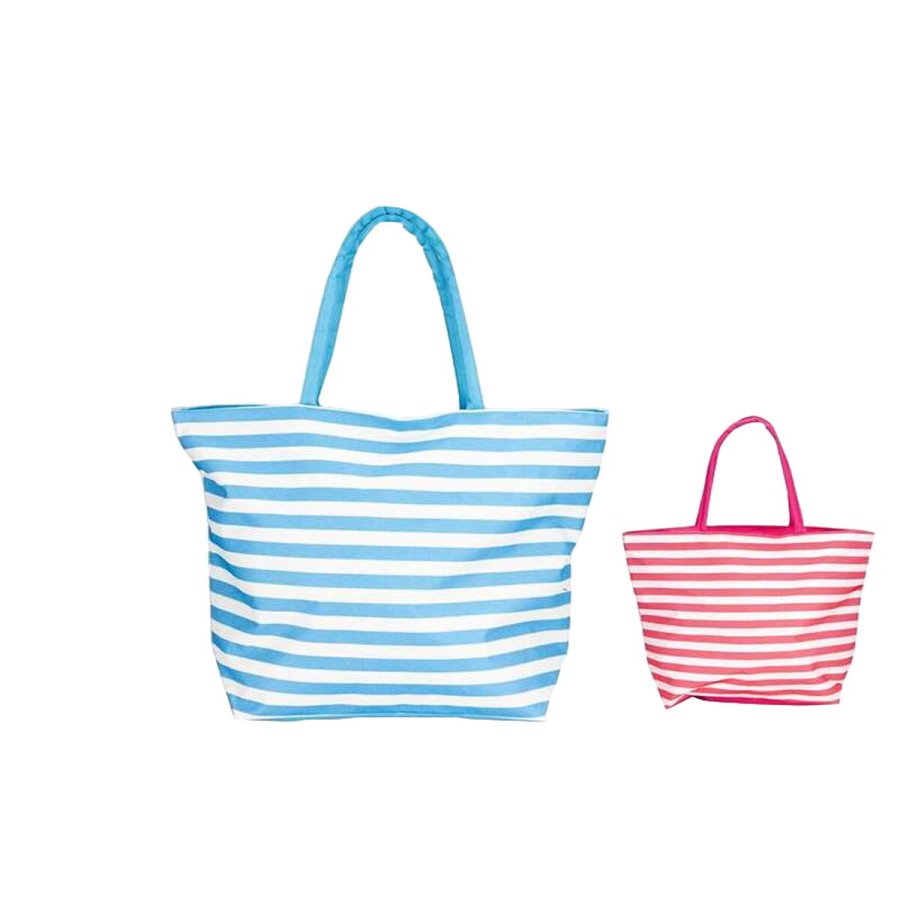 Strandtaske Bismark Bl Pink Oxford 50 x 16 x 35 cm #1