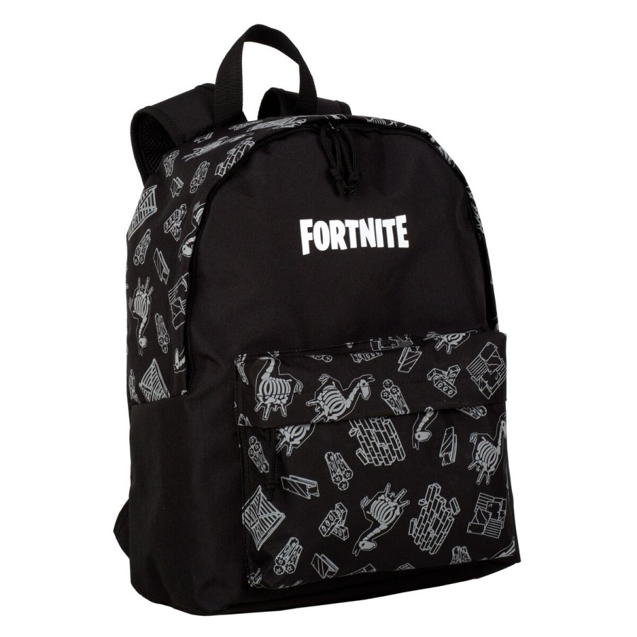 Skoletaske Fortnite Dark black Sort 41 x 31 x 13,5 cm Reflekterende #2