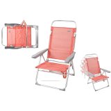 Strandkurv Aktive Pink 48 x 57 x 99 cm Til flere positioner #4