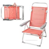 Strandkurv Aktive Pink 48 x 57 x 99 cm Til flere positioner #1