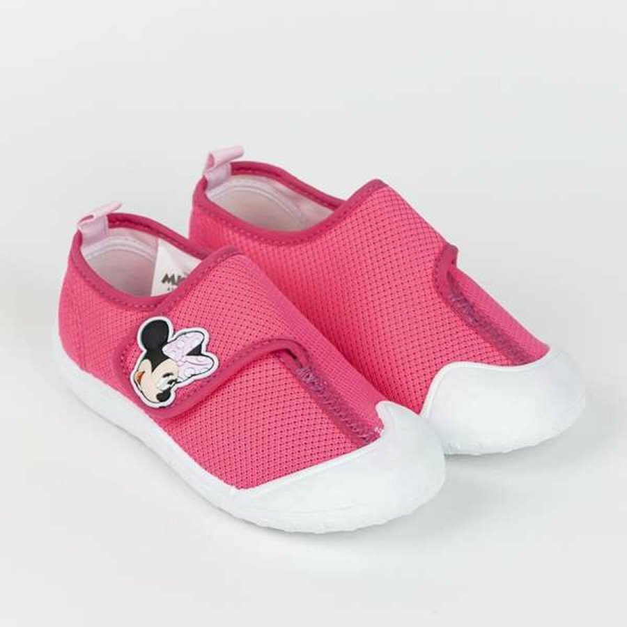 Sportssko til brn Minnie Mouse Mrk pink #4
