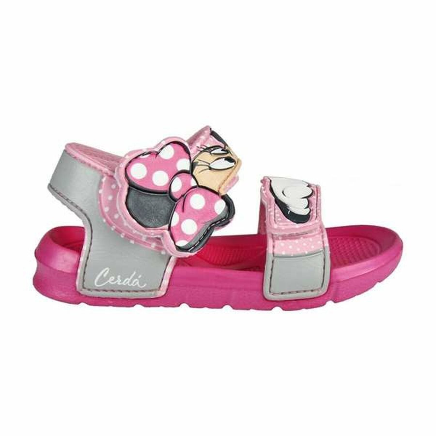 Klipklappere til brn Minnie Mouse Pink #2