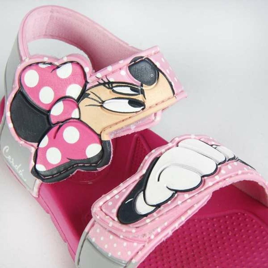 Klipklappere til brn Minnie Mouse Pink #5