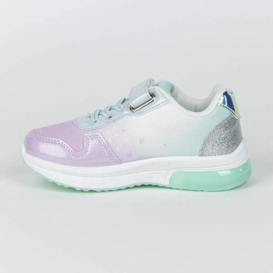 Sportssko til brn Frozen Lysebl #2