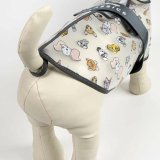 Hund regnfrakke Disney Sort matte black XS #5