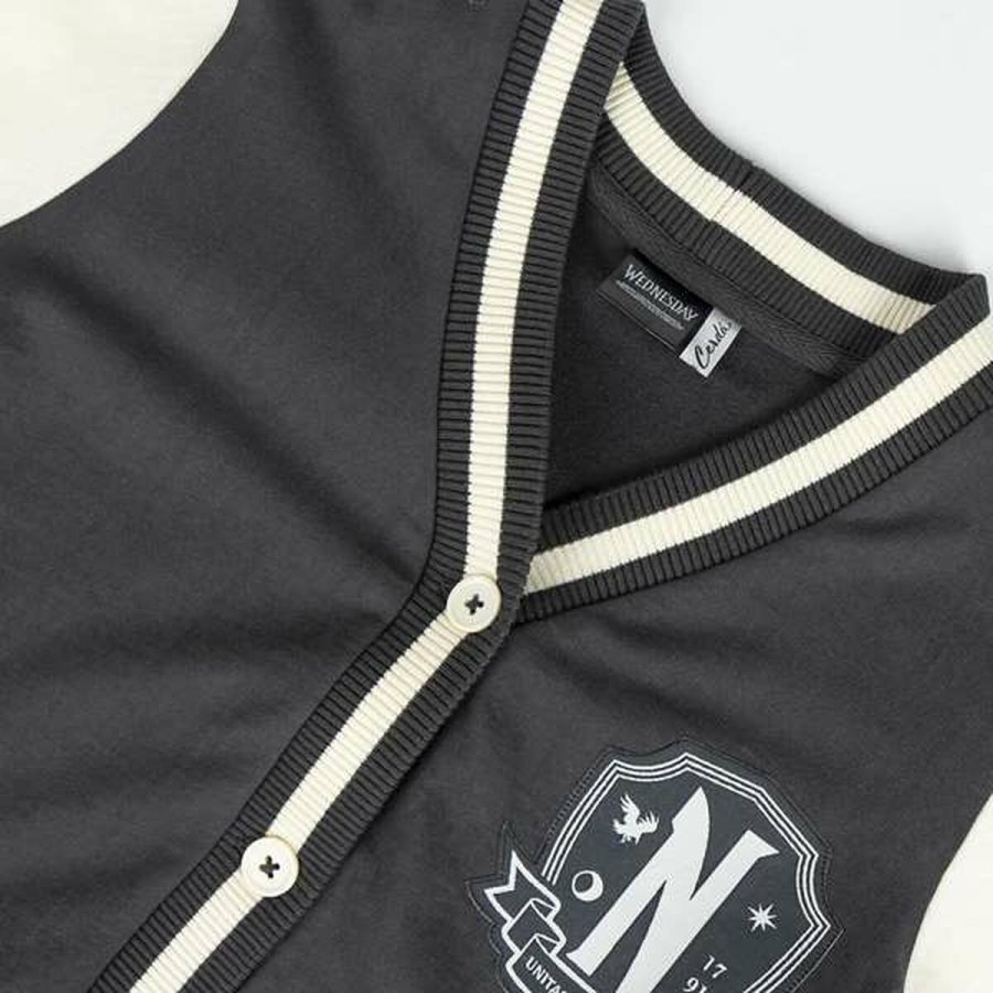 Trningsdragt til brn Wednesday Mrkegr #3