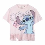 Brne Kortrmet T-shirt Stitch Bl Pink #1