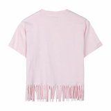 Brne Kortrmet T-shirt Stitch Bl Pink #2